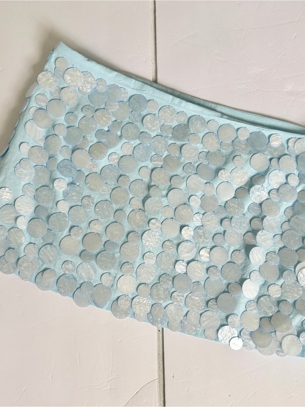 Peppermayo Light Blue Mini Skirt